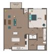 GATES FloorPlan GATES FloorPlan at The Edison at Rice Creek, Shoreview, MN, 55126